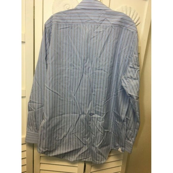 ROBERT GRAHAM EST.01 MENS SHIRT 41/16 BLUE CHECK EUC LONG SLEEVE 100% COTTON - Picture 9 of 10